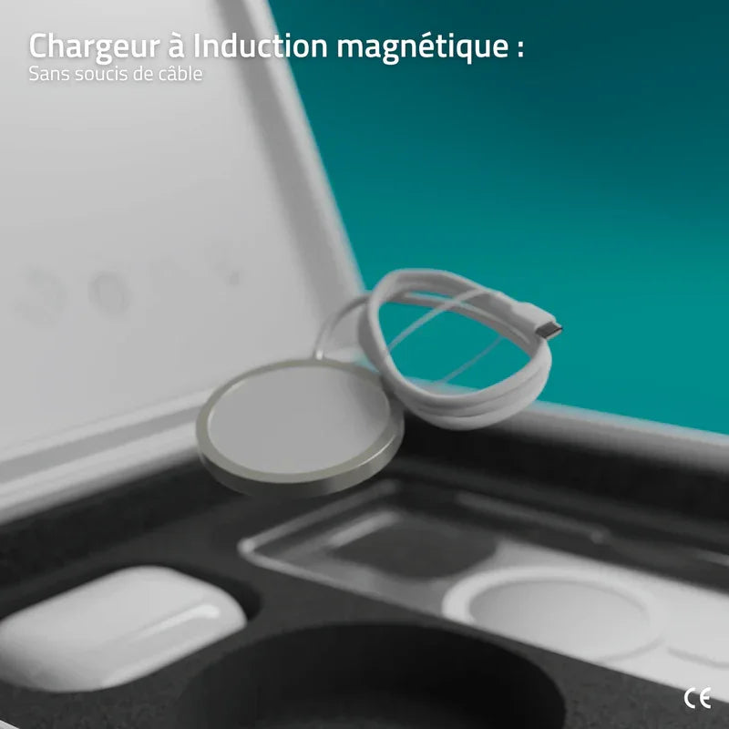 PulsedBox - chargeur à induction magnétique inclus dans la box accessoires iPhone 6-en-1