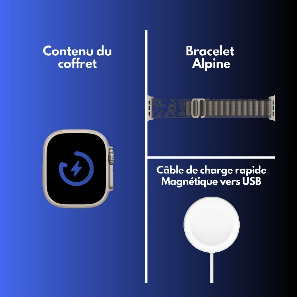 Watch Ultra Max – Montre Connectée Élégante & Performante