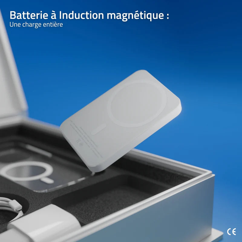 Batterie externe sans fil de la Pulsed box