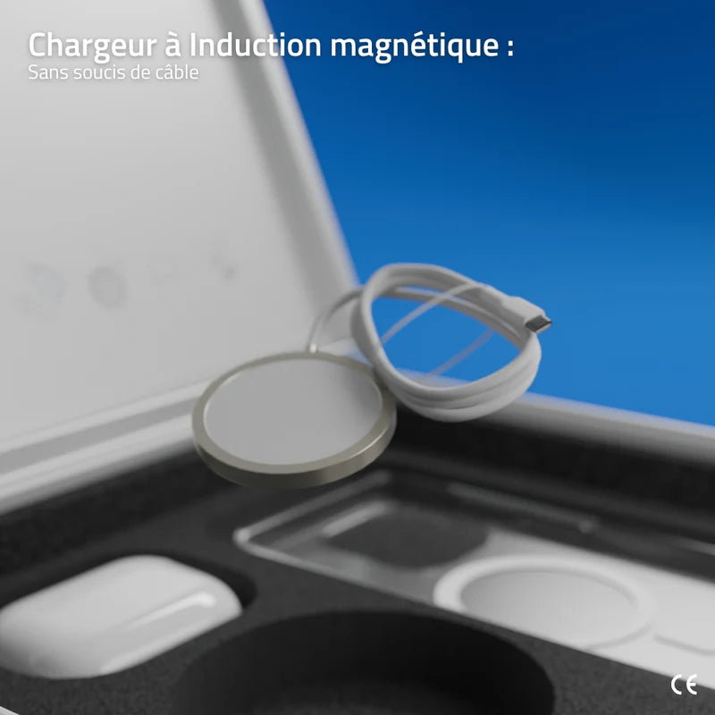Chargeur sans fil de la Pulsed box